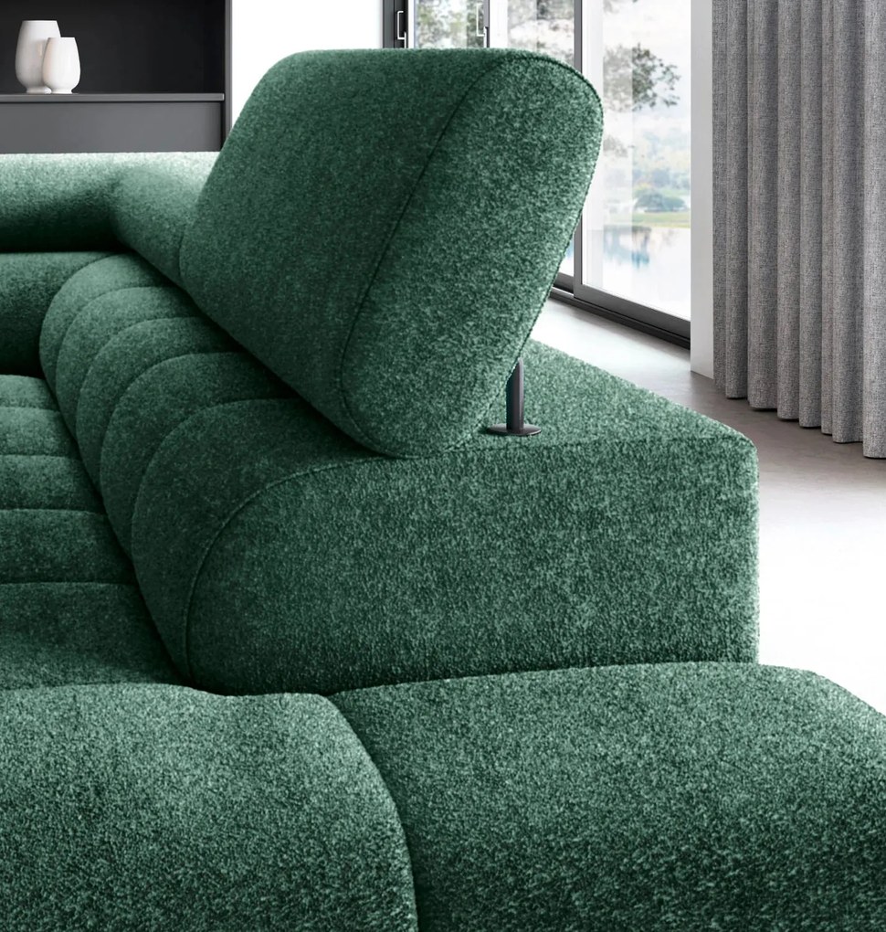 Ъглов диван Ferucce-Prasino-Right