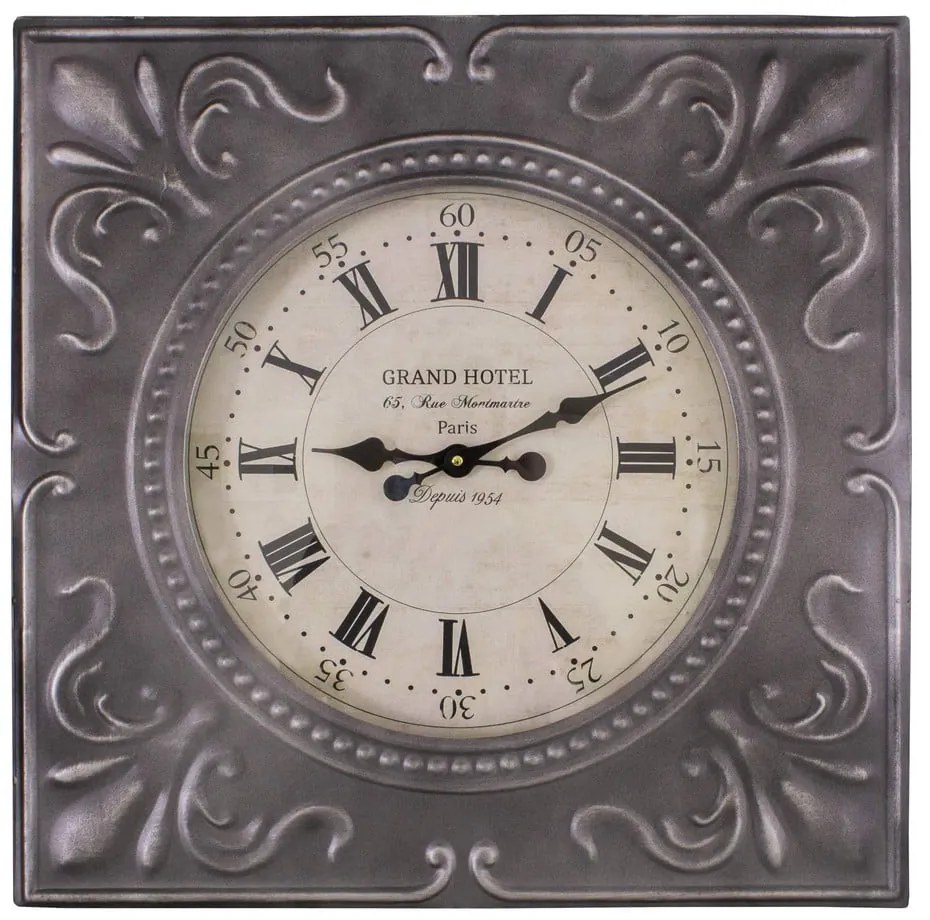 Стенен часовник Grand Hôtel, 60 x 60 cm - Antic Line
