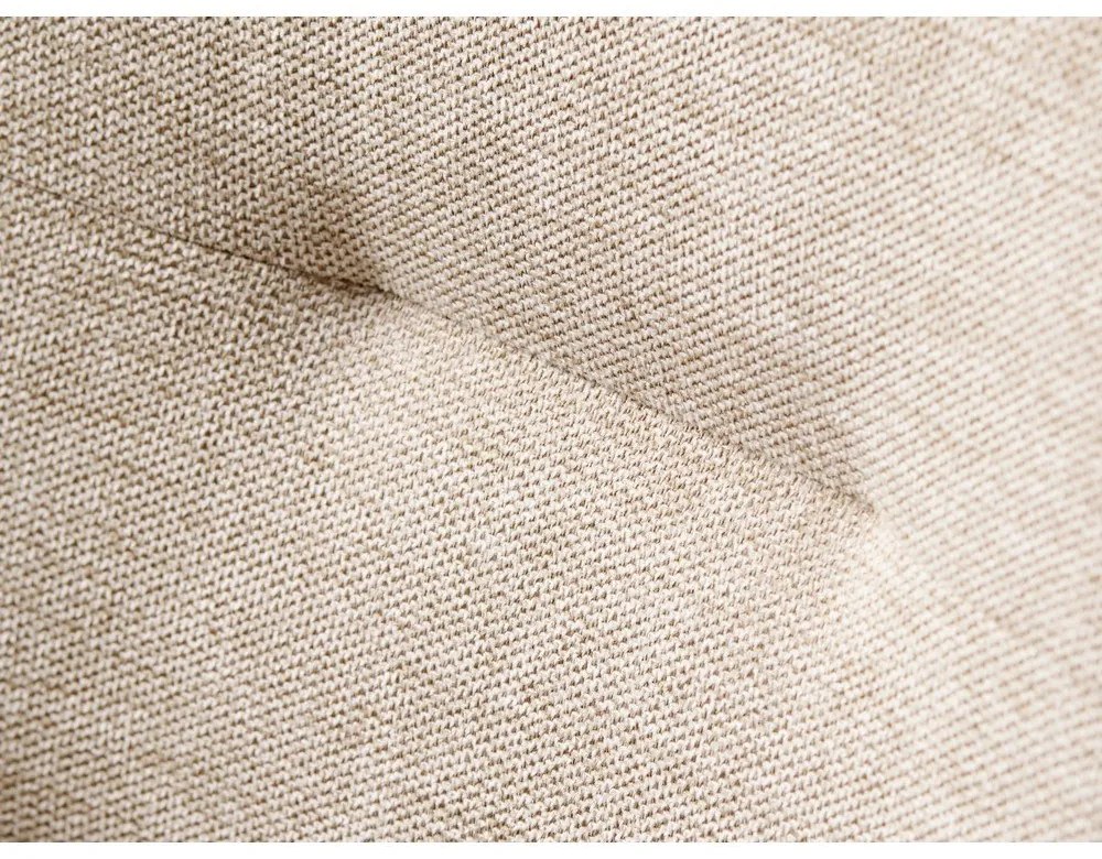 Кремав тапициран трапезен стол с подлакътници Roxana – Unique Furniture