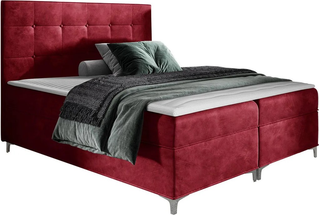 Тапицирано легло Snake-Kokkino-200 x 200