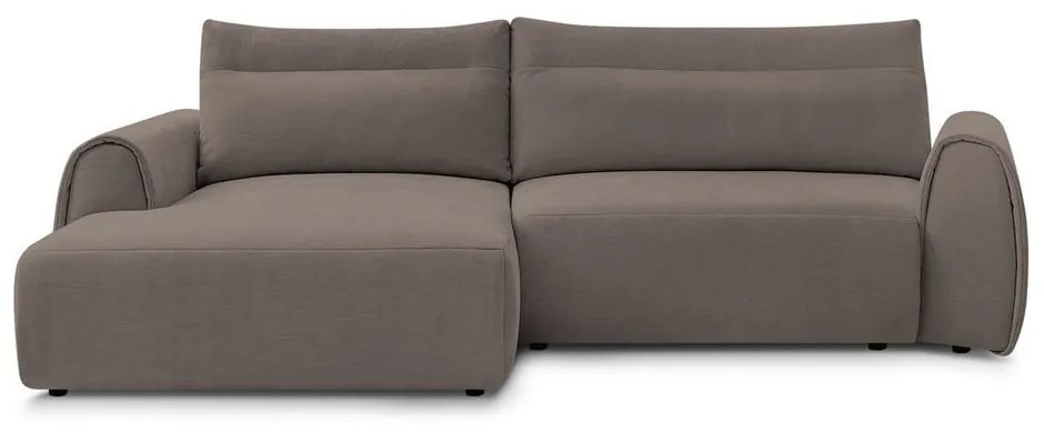 Кафяв ъглов диван Aden – Bobochic Paris