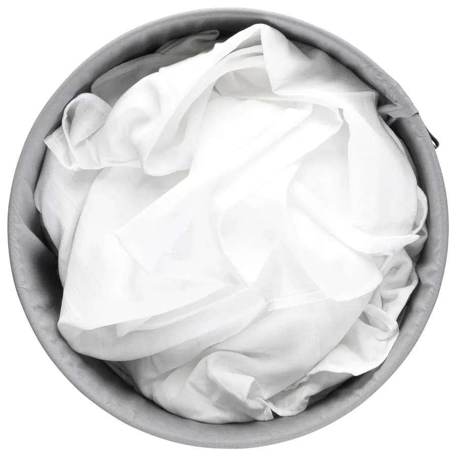 Бял метален кош за пране 60 l – Brabantia