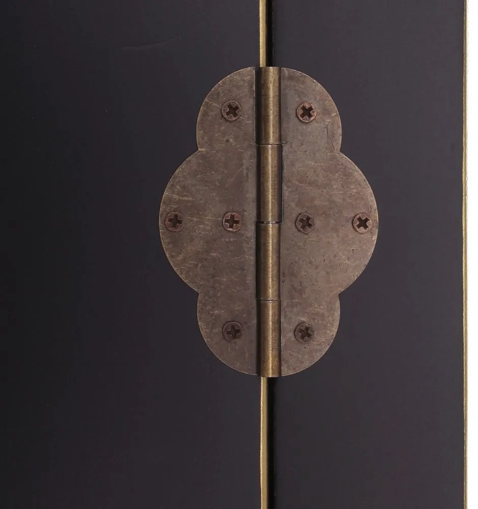 Черен гардероб 55x185 cm Oriente – Ixia