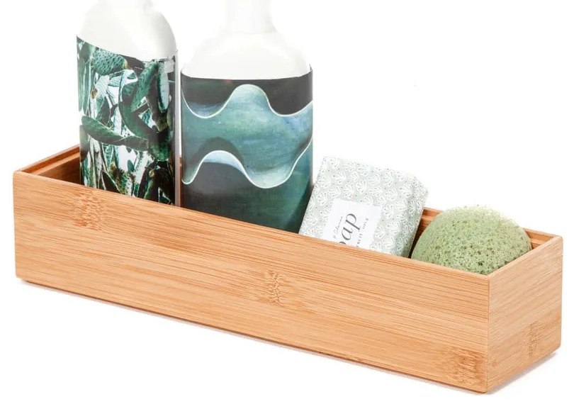 Бамбуков органайзер Woody, 30 x 7,5 x 6,35 cm - Compactor