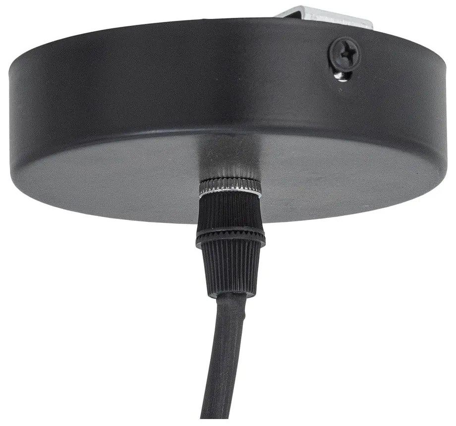 Сиво висящо осветително тяло със стъклен абажур ø 19 cm Motella – Bloomingville