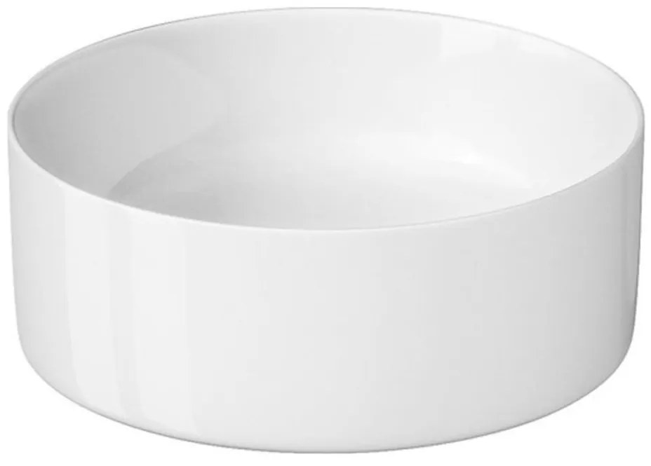 Cersanit K114-020-ECO - Мивка за плот CREA Ø 38 см, керамика/лъскаво бяло