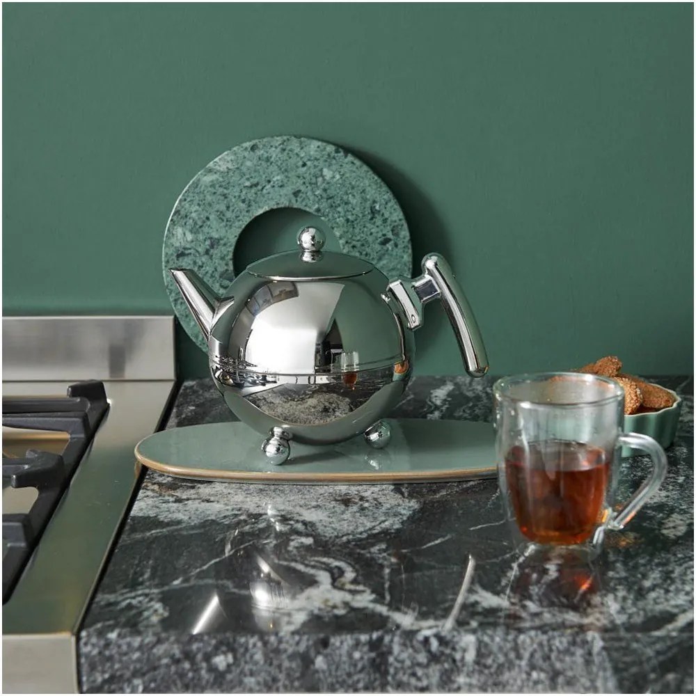 Чайник от неръждаема стомана в сребрист цвят 1,2 l Bella Ronde – Bredemeijer