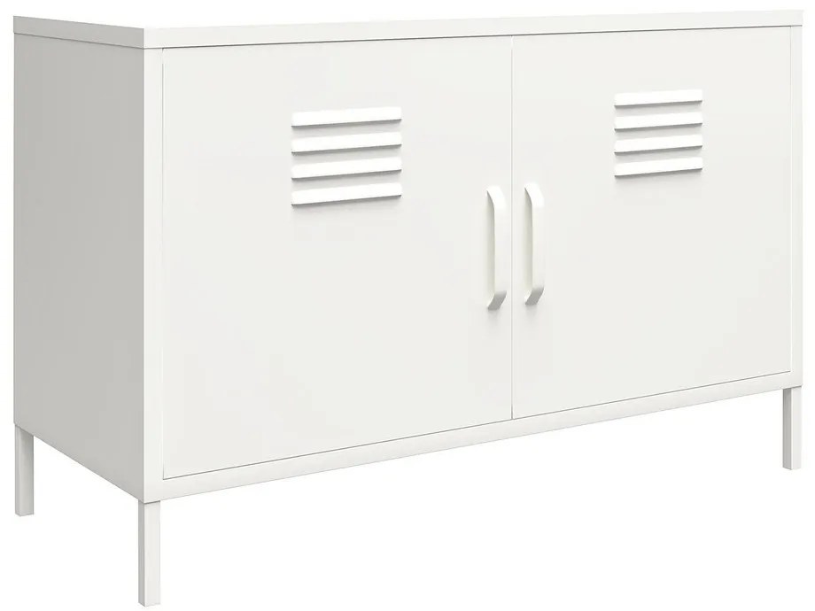 Бял метален шкаф 100x64 cm Mission District - Støraa