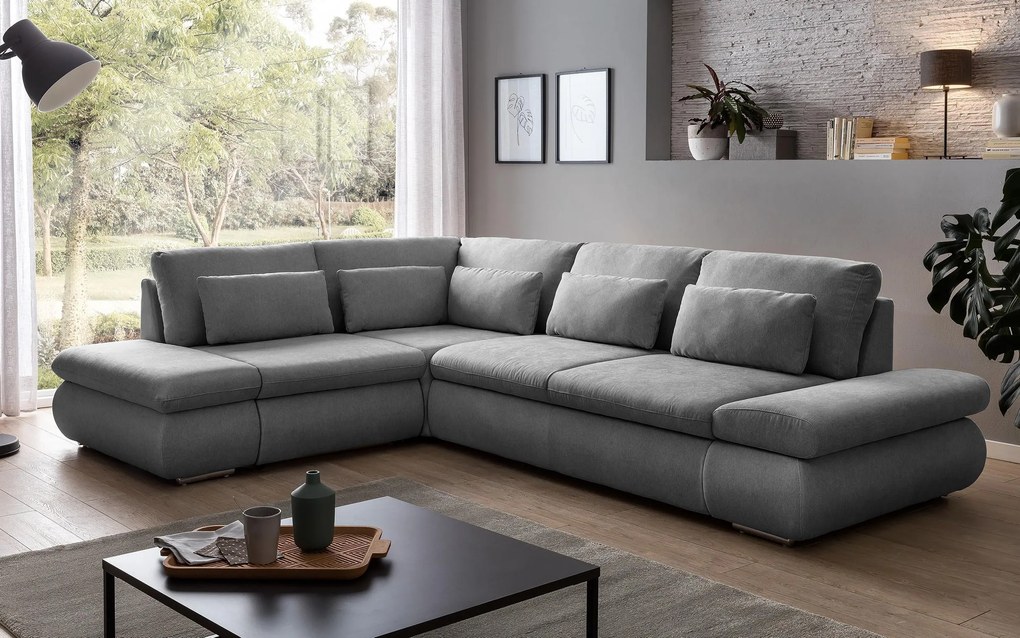 Разтегателен ъглов диван Делмар