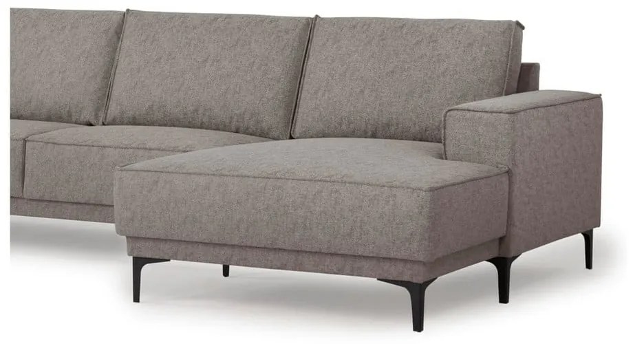 Сиво-кафяв ъглов диван (десен ъгъл) Copenhagen - Scandic