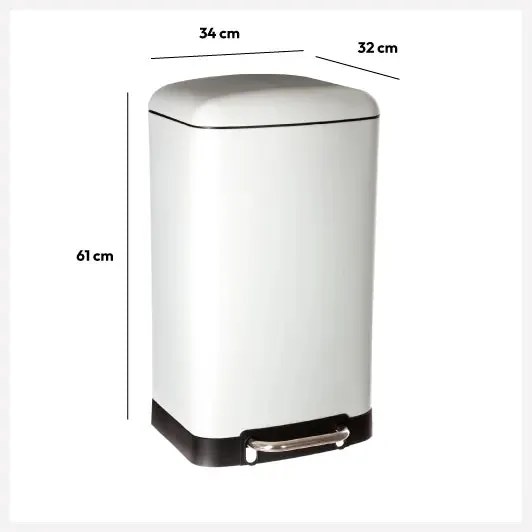 Кош 5five Ariane, Метал, 30 L - Жълт