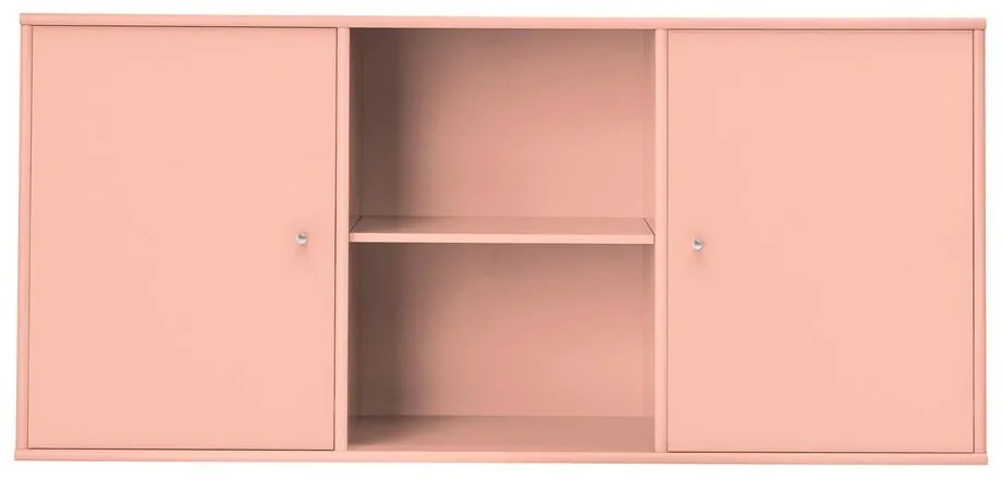 Розов висящ скрин 133x61x42 cm Mistral – Hammel Furniture