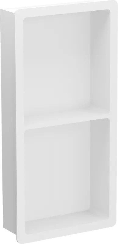 Mexen X-Wall-K нишова полица от конгломерат 62,2 x 30,7 см, бяла - 1900623010