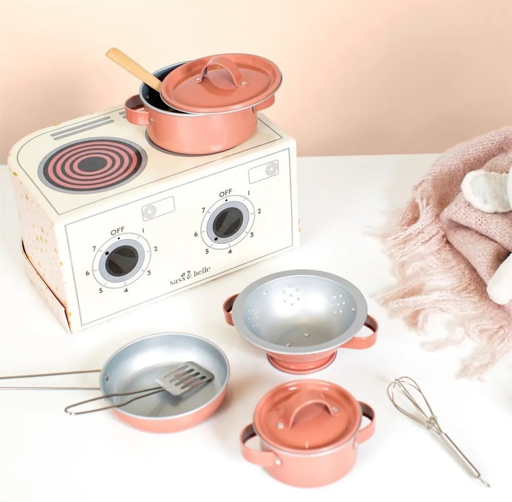 Кухненски комплект за игра в куфар Scattered Stars - Sass &amp; Belle