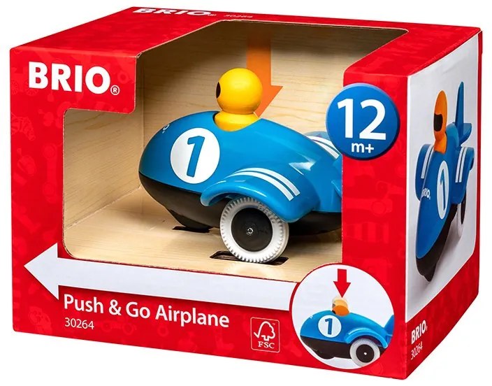 Brio - играчка за бутане самолет 30264