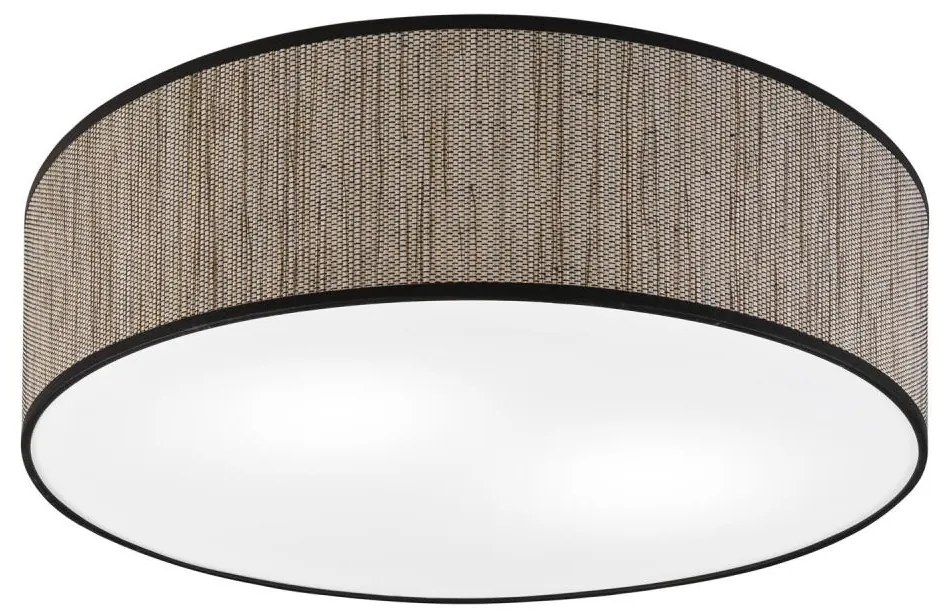 Таванно осветително тяло SIRJA 2xE27/15W/230V Ø 45 cm кафяво