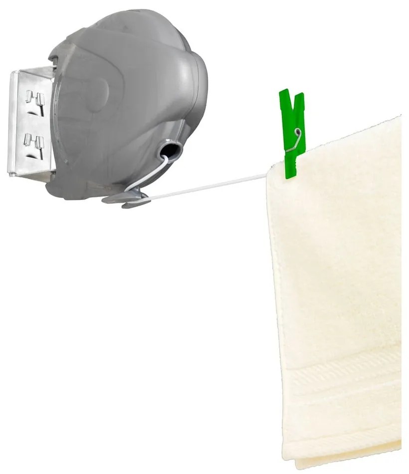 Разтегателна линия за дрехи Jumbo, дължина 15 м - Wenko