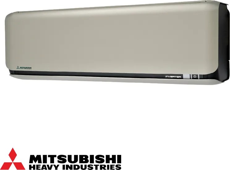 Инверторен климатик Mitsubishi Heavy Industries SRK60ZSX-WFT + SRC60ZSX-W, 21000 BTU, 45 м2, A++, Wi-Fi, R-32, Антиалерген система, 3D Auto, Бежов/черен