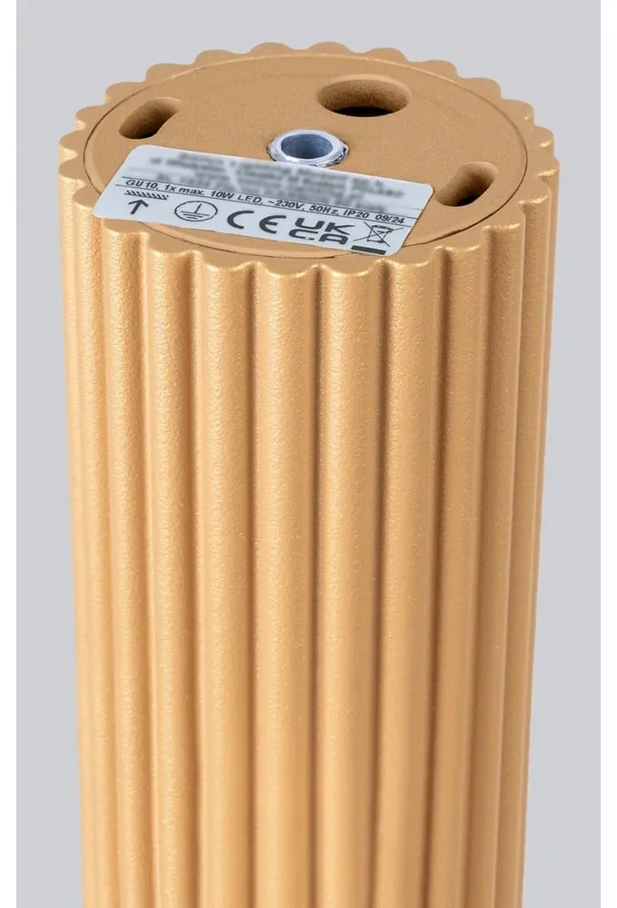 Прожектор в златист цвят Gleam – Sollux