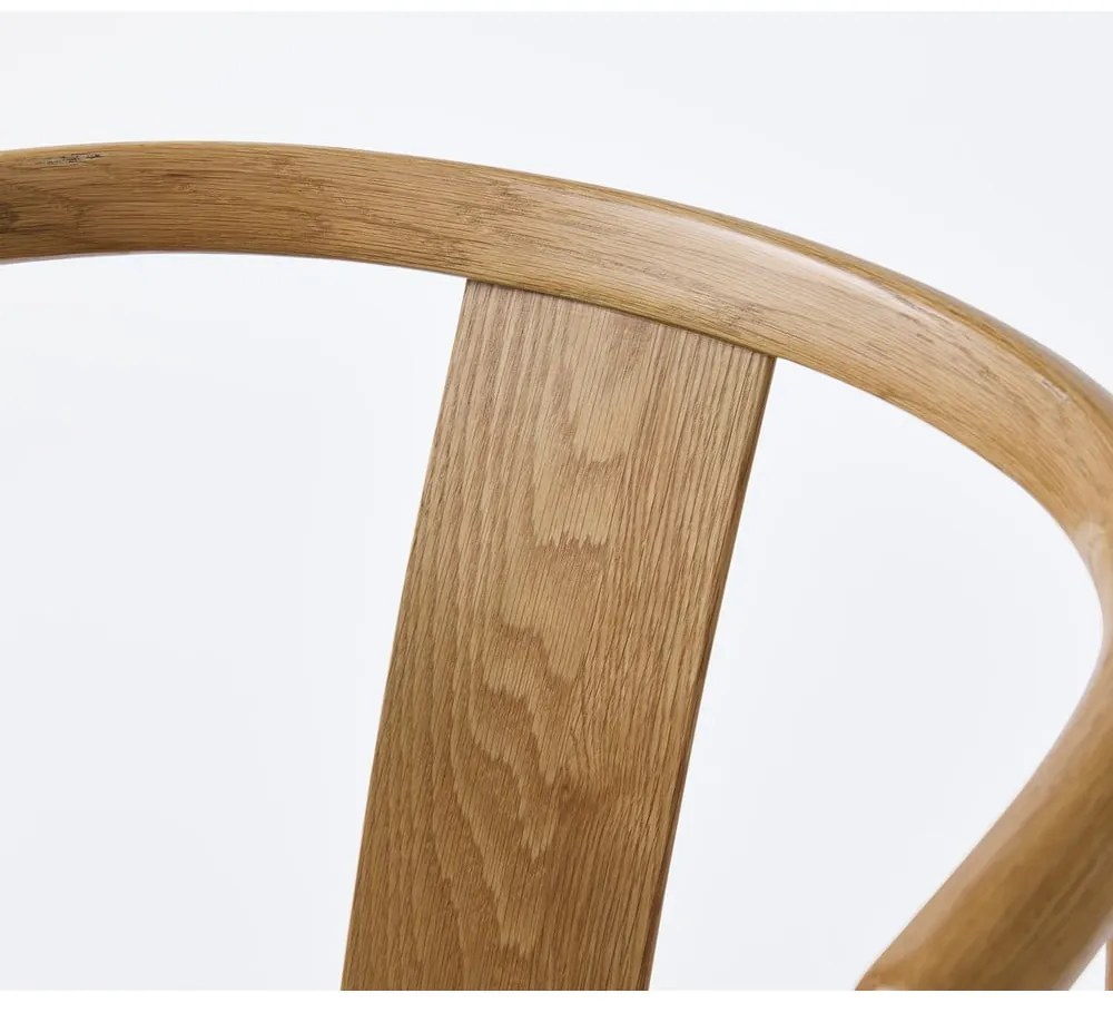 Трапезен стол в бежов и естествен цвят Relate – Unique Furniture