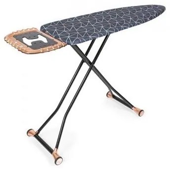 Маса за гладене 45x125см "EXCLUSIVE BLACK" PERILLA-(14014)