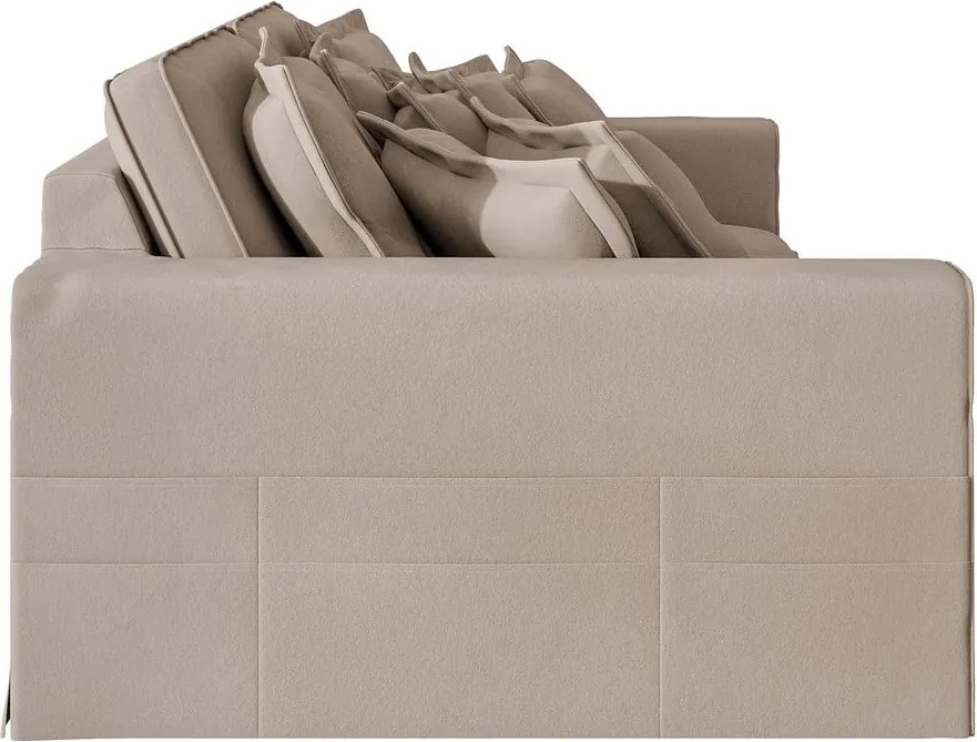 Светлокафяв диван 236 cm Nora – Ropez