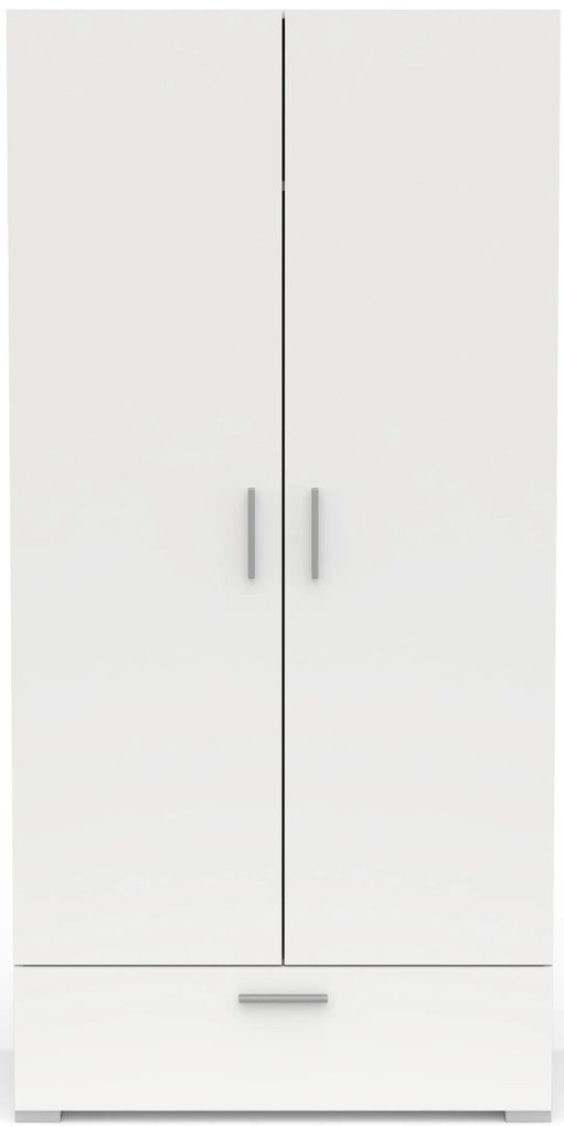 Гардероб с 2-врати Senna D-Leuko