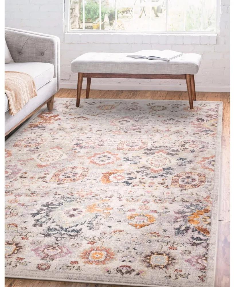 Бежов килим 170x120 cm Flores - Asiatic Carpets