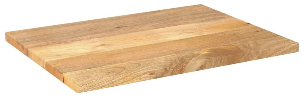 371540 vidaXL Плот за маса, 80x70x3,8 см, правоъгълен, манго масив