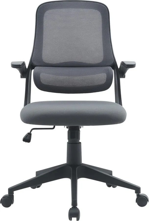 Сив тапициран офис стол Gilmore – Yes Everyday