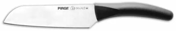 Pirge - Нож SANTOKU от неръждаема стомана черен 18см (71329)-DELUX