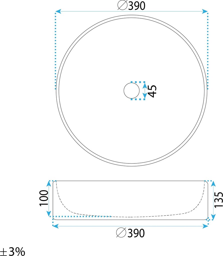 Умивалник за плот Rea Destiny