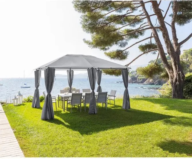 Беседка Hesperide Santorini, Цвят Шисти, 3x4 m