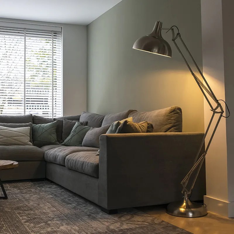 Интелигентна подова лампа стомана с Wi-Fi A60 - Hobby