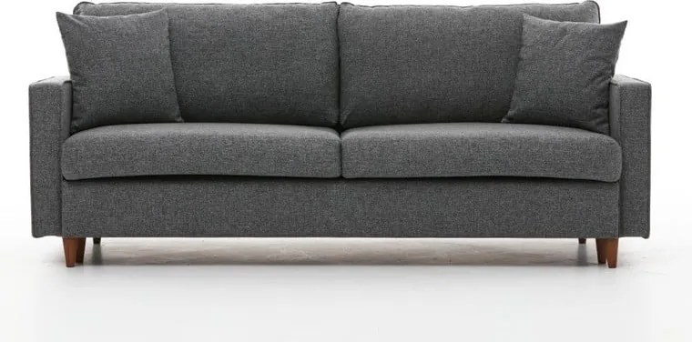 Тъмно сив разтегателен диван 210 cm Eva – Balcab Home
