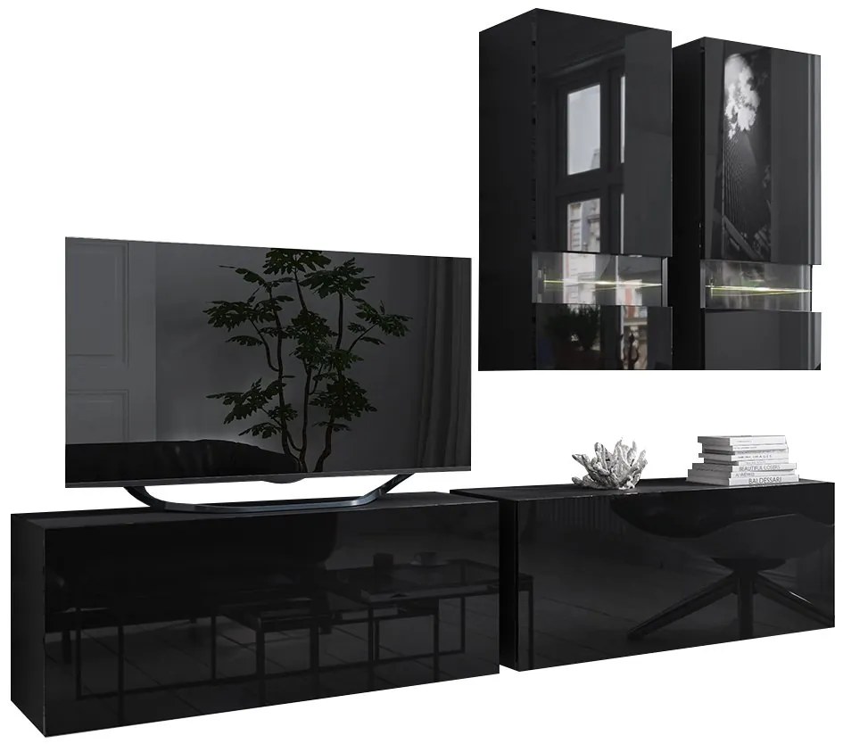 Състав за хол Dijon - черен