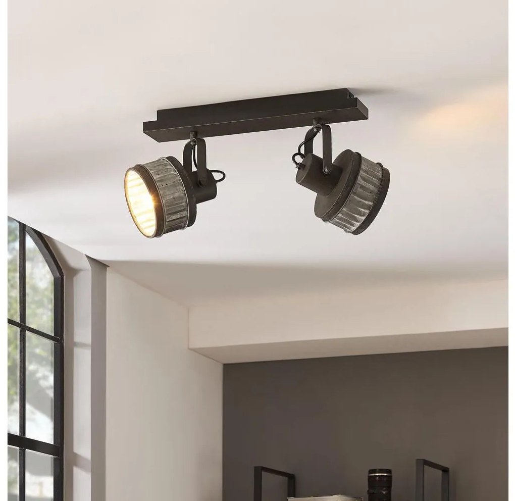 Eglo 43445 - Точково осветително тяло TURROCK 2xE27/28W/230V