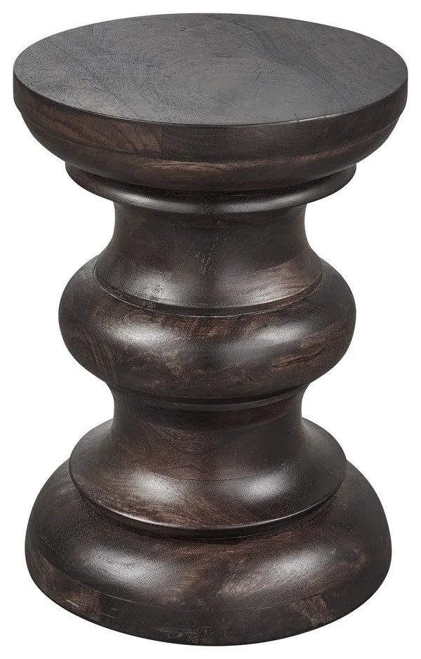 Кръгла странична масичка от масивно манго ø 30 cm Jonah – WOOOD