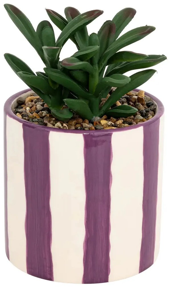 Изкуствено растение atmosphera Deep Purple, 16 cm