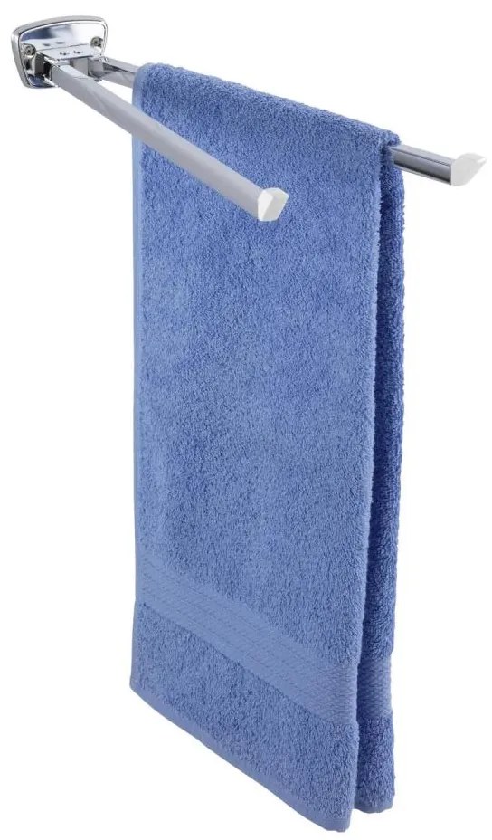 WENKO 17875100 - Държач за кърпи BASIC 42x8 см неръждаема стомана/сребрист