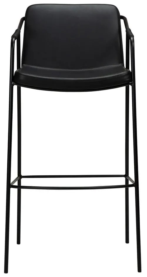 Черен бар стол от изкуствена кожа, височина 95 cm Boto - DAN-FORM Denmark