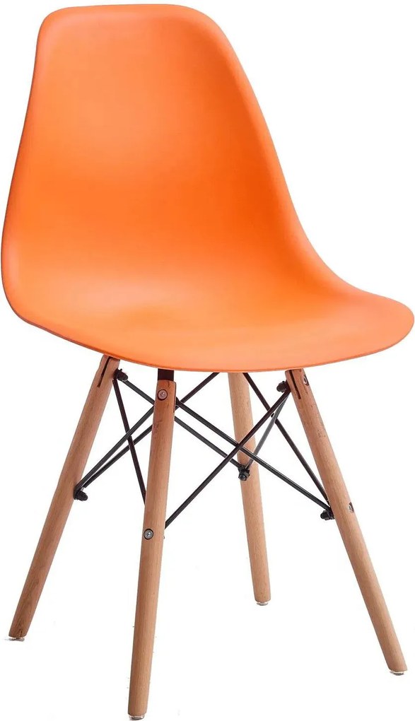 Кухненски стол Fiore KD-оранжев