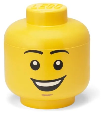 Пластмасова детска кутия за съхранение Head - LEGO®