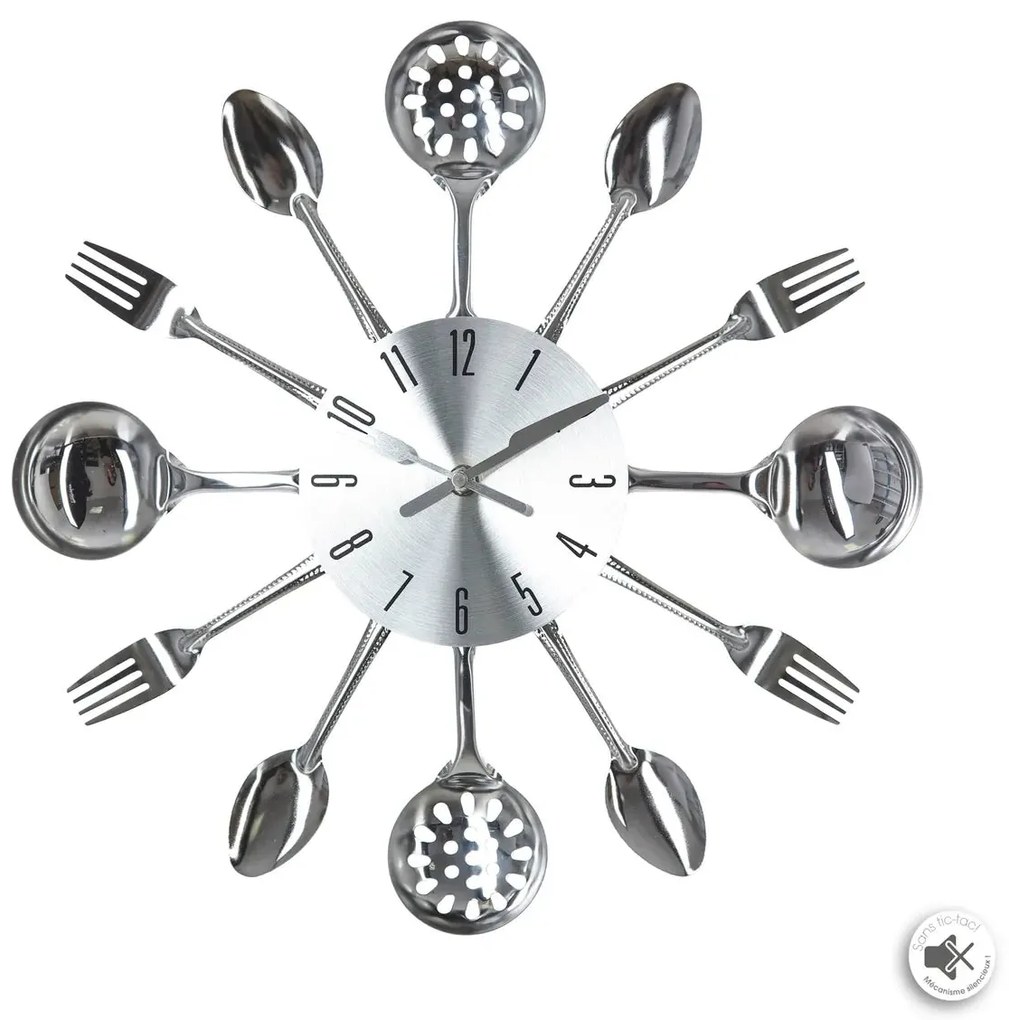 Стенен часовник atmosphera Utensil, Ø38 см, Метал