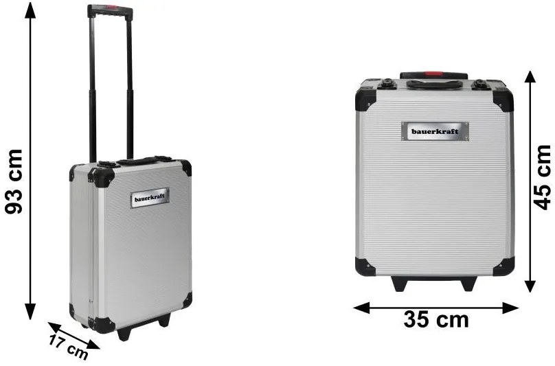 Комплект инструменти от 189 части в куфарче за инструменти