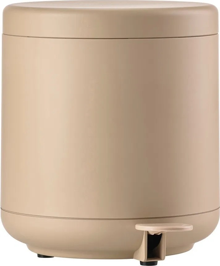 Бежово кошче за боклук с педал 4 l Ume – Zone