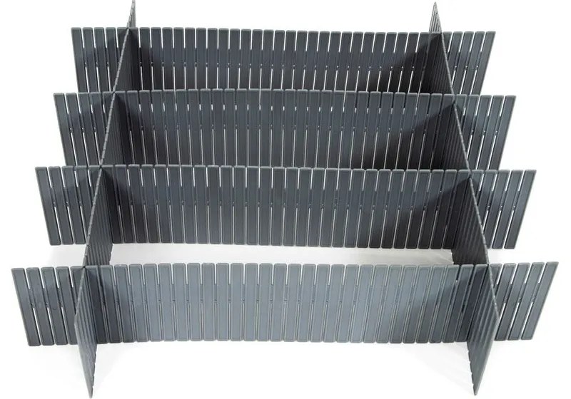 Комплект от 6 органайзера за чекмеджета Duro - Compactor