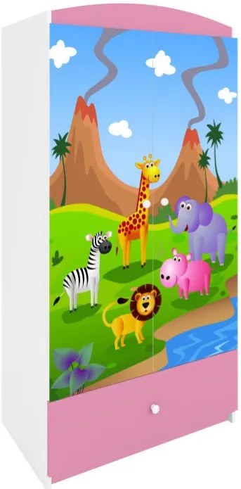 Гардероб Babydreams Cartoon-Roz-Safari