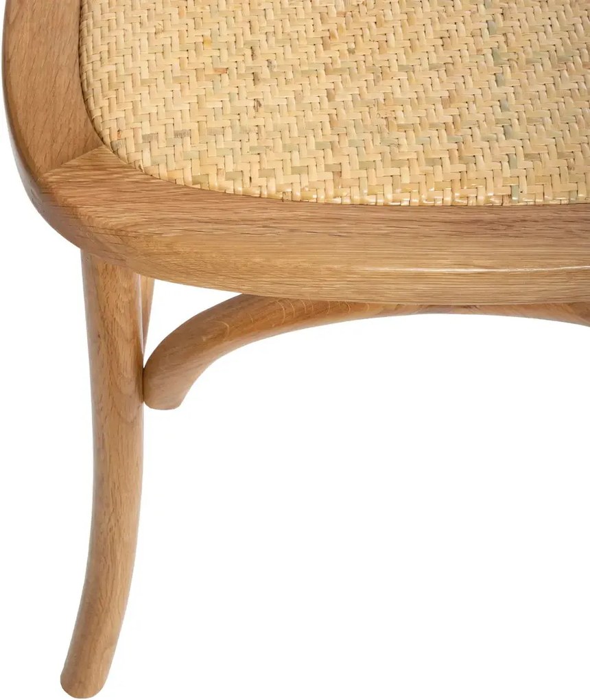 Трапезен стол atmosphera Isak, Дъб - Бежов