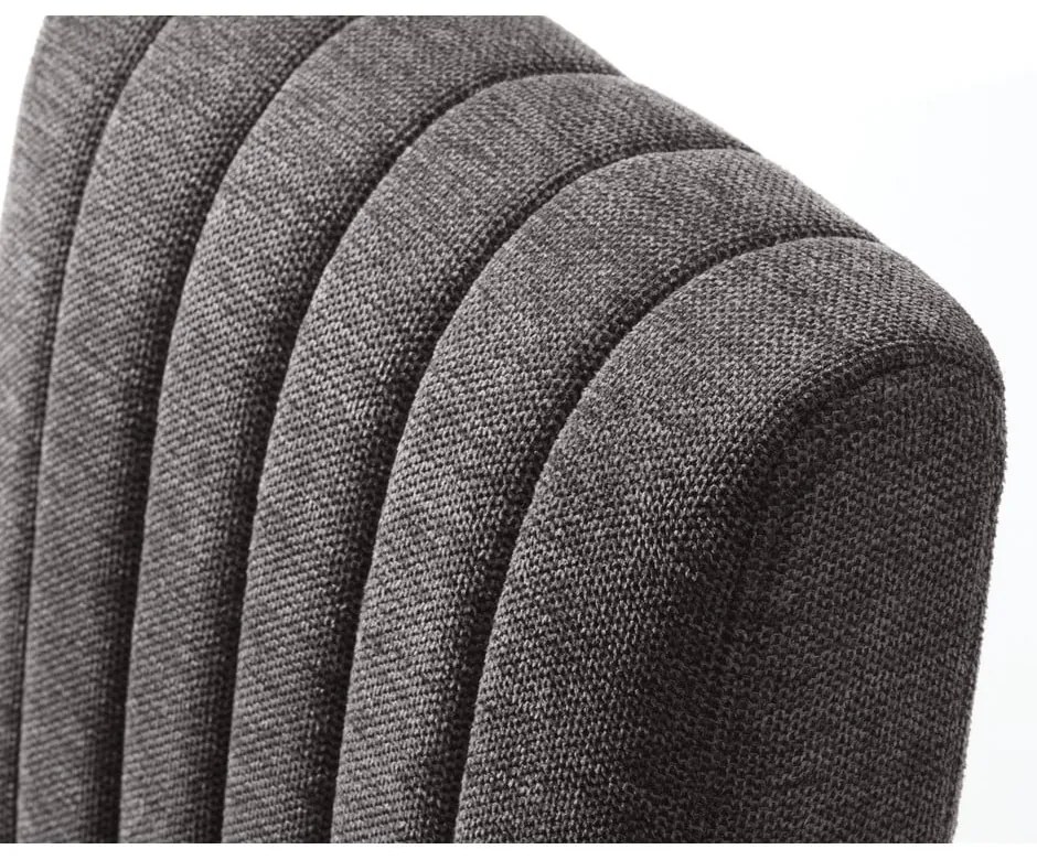 Тъмносив трапезен стол Trout – Unique Furniture